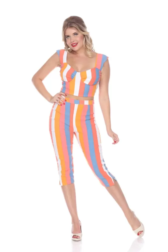Bettie Page Tops | Bettie Top (Sherbet) By